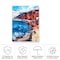 Trademark Fine Art Outdoor Canvas Art Key and Sea Red Sand Beach Wall Art for Patios, or Gardens 1X22732-OC2432WR - alternate 2