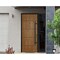 Vdomdoors Steel Door Deux 6683 Natural Oak Sidelight Exterior Window Sidelite Entry Door Painted W36+12xH80 L DEUX6683EXD-OAK-W36+12 x H80-LH-I - alternate 2