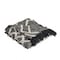 Homeroots 60" X 50" Black and Gray Woven Cotton Geometric Throw Blanket with Fringe 516542 - alternate 2