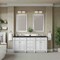 James Martin Vanities Bristol 72" Double Vanity, Bright White, w/ 3 CM Phantome Eclos Top 157-V72-BW-3PHT - alternate 2