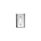 Pass & Seymour Wallplate, 4-1/2 in L, 2-3/4 in W, 1 -Gang, Stainless Steel, Brushed SS1CC25 - alternate 1
