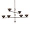 Troy Lighting Vishal 6 Light Chandelier, Black Patina Gold, 39.25 In x 29 In F2339-BPG - alternate 1