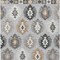 Homeroots 5' X 8' Silver Beige And Charcoal Southwestern Washable Indoor Outdoor Area Rug 615171 - alternate 3