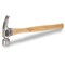 Vaughan Dalluge Series 14 oz Titanium Hammer, Milled Face, 17 in Straight Hickory Handle, Framing Hammer VN07170 - alternate 1