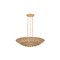 Troy Lighting Ollie 28in wide 3 Light Pendant in Vintage Gold Leaf F1528-VGL - alternate 1