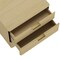 Manhattan Comfort Payton Nightstand in Natural Oak and Gold - Set of 2 2-NS009-GNO - alternate 2