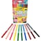 Crayola Silly Scents Smash Ups Slim Washable Scented Markers, 10 Colors, 60PK 588275 - alternate 1