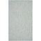 Homeroots 3' X 5' Aqua And Ivory Geometric Indoor Outdoor Area Rug 554726 - alternate 3