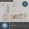 Vaxcel Fern Ridge 5-Light Traditional Chandelier, Heritage Gold, Candle Style, 24-In. Wide H0324 - alternate 2
