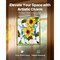 Vevor Stained Glass Tiffany Style Hanging Window Panel with Chain 20 x 20 Inches NC-SG07 - alternate 3