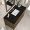 James Martin Vanities Myrrin 48" Single Vanity, Mid Century Walnut, w/ 3 CM Phantome Eclos Top 485-V48-WLT-3PHT - alternate 3