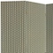 Homeroots 71" Green Fabric Folding Three Panel Screen Room Divider 379909 - alternate 2