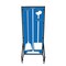 5S Supplies Housekeeping Shadow Board Broom Station V7, Blue / White, Broom + Stand, No Text HSB-V7-BLUE/WHITE-BO-STAND-NO TEXT - alternate 1