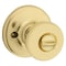 Kwikset Keyed Entry Knob, Polished Brass 400T36ALRCSKDBX - alternate 2