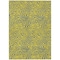 Homeroots 10' X 14' Yellow And Blue Abstract Washable Indoor Outdoor Area Rug 599849 - alternate 2