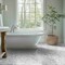 Ackland Venatino Elysia Weave 11 in. x 12 in. Honed Marble Mosaic Floor and Wall Tile, 10PK AKM-S-VEEL1X2WVH-CA - alternate 2