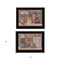 Homeroots Set Of Two Sweet Land of Liberty 3 Black Framed Print Wall Art, 2PK 407144 - alternate 3