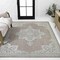 Jonathan Y Arden Vintage Casual Medallion Beige/Cream 4 ft. x 6 ft. Indoor/Outdoor Area Rug SMB300B-4 - alternate 2