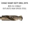 Drill America 3/4" Cobalt Drill Bit with 1/2" Reduced Shank, D/ACO D/ACO3/4 - alternate 2
