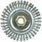 Weiler Roughneck Jr. 4-1/2" Wire Wheel, .020" Steel Fill, 5/8"-11 UNC Nut 13232 - alternate 1