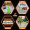 Xpose Safety Traffic Safety Cone, 28 in, Premium PVC, No Collar, Lime Green, Bulk Half Pallet (150), PK150 LTC28-HP150-X - alternate 2