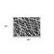 Homeroots 2' X 3' Black and White Abstract Washable Non Skid Indoor Outdoor Area Rug 559235 - alternate 2