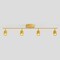Vidalite Shura Mustard Yellow 4-Light Track Light with Rotatable Heads, Integrated LED, 3000k, 2240 Lmn CE1059864 - alternate 1