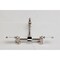 Kingston Brass Two-Handle Wall Mount Bridge Kitchen Faucet, Brushed Nickel KS2448WLL - alternate 2