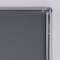 M&T Displays Snap Frame 18 in. X 24 in. Poster Size, 1 in. Silver, Mitred Corner UCN255N018X7000 - alternate 3