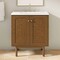 James Martin Vanities Laurent 30" Single Vanity, Honey Oak w/ 3 CM White Zeus Silestone Top 545-V30-HNO-3WZ - alternate 2