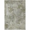 Homeroots 10' X 14' Green Abstract Washable Non Skid Indoor Outdoor Area Rug 564232 - alternate 2