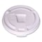 Wincup Plastic Lids for Foam Cups and Bowls, Drink-Thru, Fits 10 oz Hot Cups, White, 1000PK 222064 - alternate 1