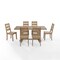 Crosley Joanna 7-Piece Dining Table Set For 6 KF13066RB-RB - alternate 2