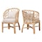 Bali & Pari Prisca Natural Rattan Dining Chair 269-2PC-14778-ZORO - alternate 1