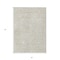 Homeroots 3' X 5' Beige And Ivory Geometric Washable Indoor Outdoor Area Rug 595049 - alternate 2