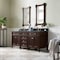 James Martin Vanities Brittany 72'' D Vanity, Burnished Mahogany w/ Parisien Bleu Silestone Top w/ Wireless Charger 650-V72-BNM-FPBL - alternate 2