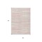 Homeroots 3' X 5' Pink And Ivory Abstract Washable Indoor Outdoor Area Rug 613115 - alternate 4