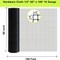Wrightmaster 60 in. x 100 ft. 19-Gauge Animal-Safe Vinyl Coated Poultry Fencing Precision Welding 1/2 Grid ZoroP428282 - alternate 2