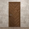 Sartodoors Interior Solid French Door 18 x 80 inches, Ego 5005 Cognac Oak Veneer, Single Regular Panel Frame EGO5005ID-DKO-18 - alternate 2