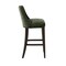 Manhattan Comfort Beever Chenille Wood Upholstered Barstool in Forest Green BS027-GR - alternate 2
