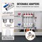 Vevor 4-Branch Radiant Heat Manifold 1/2 in PEX Tubing Floor Heating Manifold Set 7012-25-04-00-NPT - alternate 3
