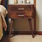 Homeroots 23" Brown Solid Wood Two Drawer Nightstand 651564 - alternate 2