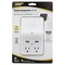 Powerzone Outlet Tap, USB, Wall Tap, 0 ft., White ORPBUWC01 - alternate 2