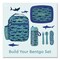 Bentgo Kids Insulated Lunch Tote, Sharks Theme, 7.3" x 3.5" x 9.5", Turquoise/Blue BGKDBG-SHK - alternate 2