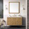 James Martin Vanities Laurent 48" Sgl Vanity, Light Natural Oak, w/3 CM Siberian Silestone Top w/FreePower Wireless Charger 545-V48-LNO-FSFR - alternate 2
