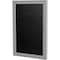 Ghent Message Center 24"H x 18"W, Black PA12418B-BK - alternate 1