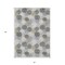 Homeroots 5' X 8' Gray Silver And Ivory Polka Dot Washable Indoor Outdoor Area Rug 594251 - alternate 3