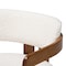 Baxton Studio Carice Modern Cream Boucle Dining Chair 256-13793-ZORO - alternate 2
