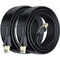 Maximm 25ft Cat8 Ethernet Cable with Gold-Plated RJ45 Connector, 2PK, Black, 2PK CAT8-25FT-SR-BK-2PK - alternate 1