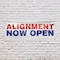 Signmission Alignment Now Open, 36 Inch x 96 Inch, Vinyl Banner B-96-30458 - alternate 3